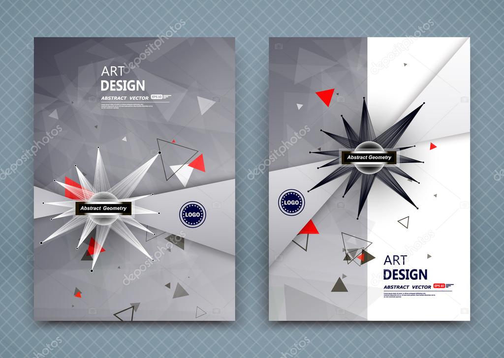 Abstract composition, gray font, business card set, polygonal explosion collection, a4 brochure title sheet, certificate, charter, creative text frame surface, figure logo icon backdrop, fancy flier fashion, daily periodical issue, EPS10 illustration