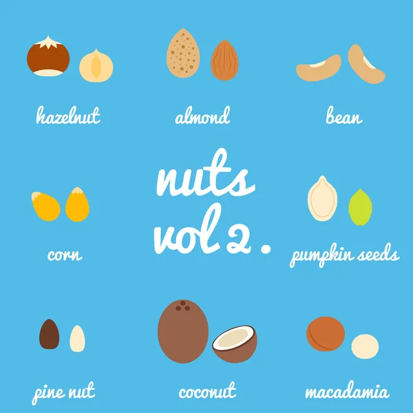 Vol 2. deli ve tohum Icon set