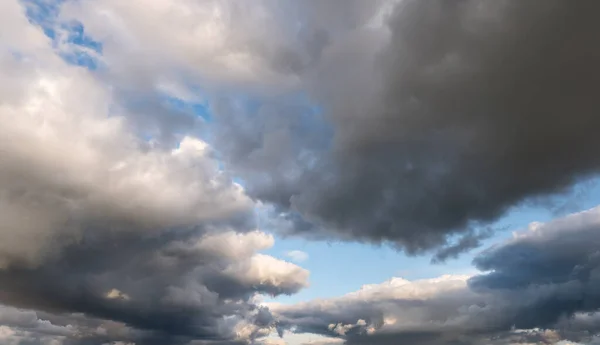 Blue Sky White Clouds Day Time Sky Clouds Sunset Rainstorm — Stock Photo, Image