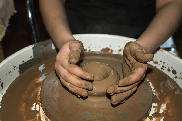 Moules pour enfants en argile — Photo