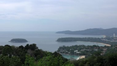 Katathani, Kata ve Karon Beach üzerinden görünüm