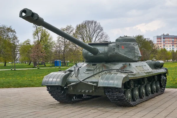 Soviet tank is-2 — Stock Photo, Image