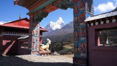 Nepal, Manastırı, Tengboche, Himalayalar, Ama Dablam