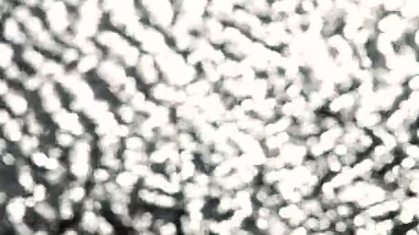 Abstract Ιστορικό Bokeh ήλιο αντηλιά στο νερό — Αρχείο Βίντεο