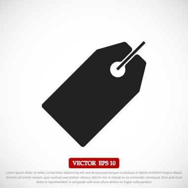 Satılık etiketi simgesi