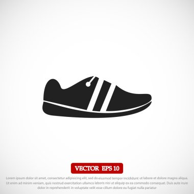 Ayakkabı vektör simgesi
