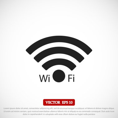 Wi-Fi Vektör Simgesi