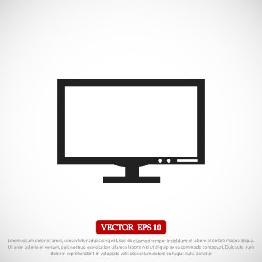 bilgisayar vektör ikon resim