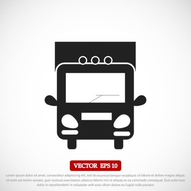 kamyon işareti simgesi