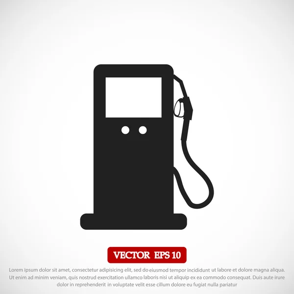 Icono del vector de gas — Vector de stock