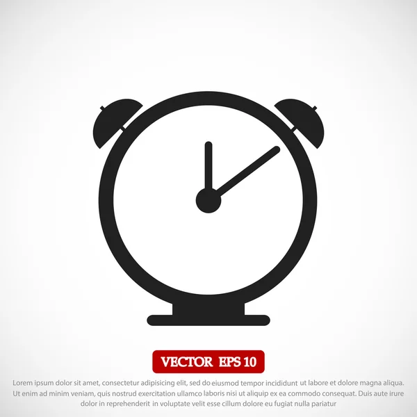 Clock vector icon — Stock Vector