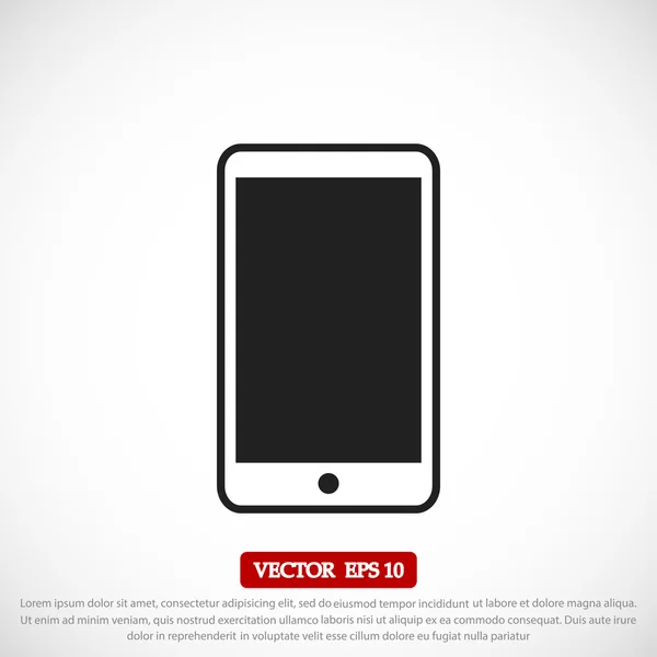Ícone do telefone móvel —  Vetores de Stock