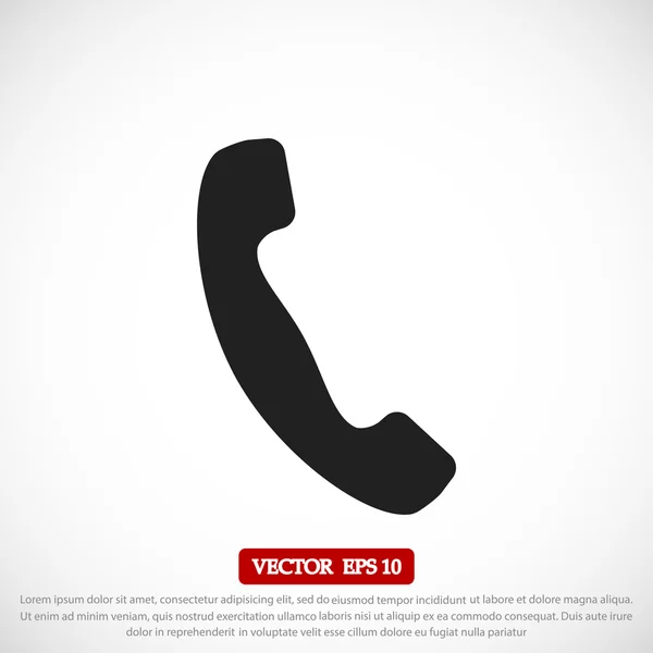 Call vector icon — Stock Vector