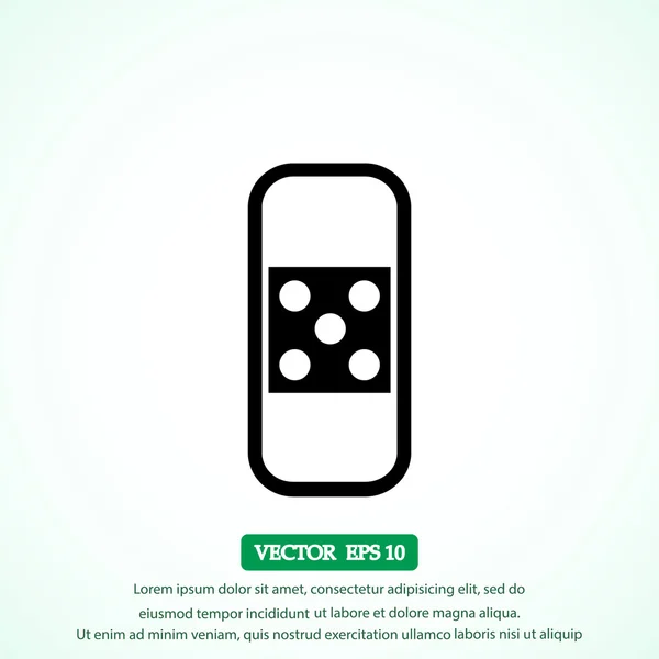 Medical bandage icon — Stock Vector