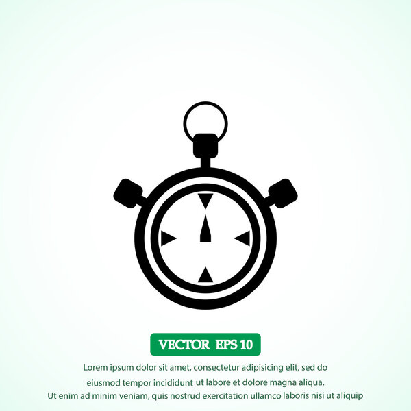 Stopwatch chronometer Icon