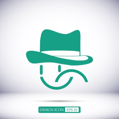 gülümseme vektör simgesi