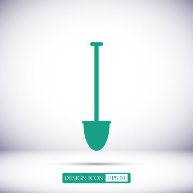 kürek vektör simgesi