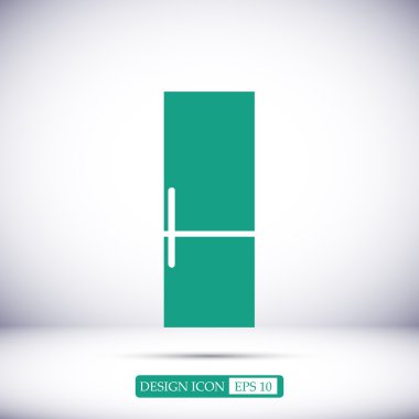 Buzdolabı vektör simgesi