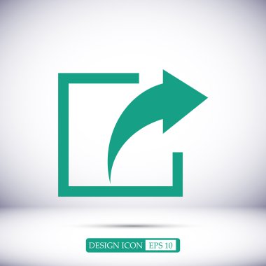 vektör simge paylaşın