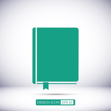 Kitap vektörü simgesi