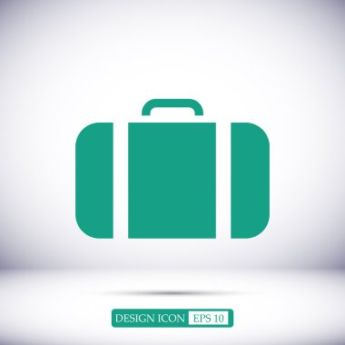 çanta vektör simgesi