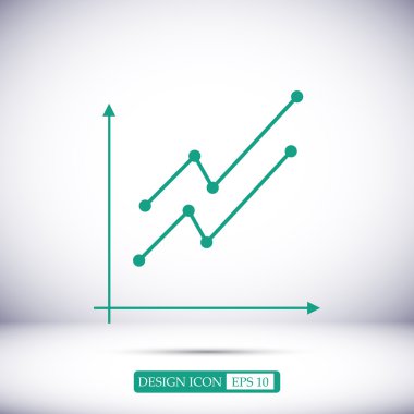 Grafik grafik simgesi