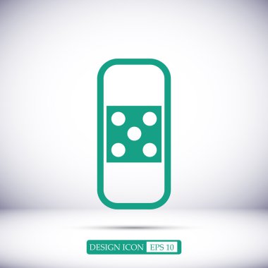 Bandaj vektör simgesi