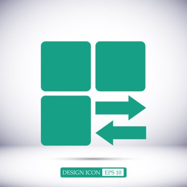 Infographic vektör tarz