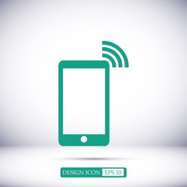 telefon vektör simgesi