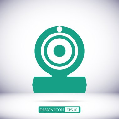 kamera vektör simgesi