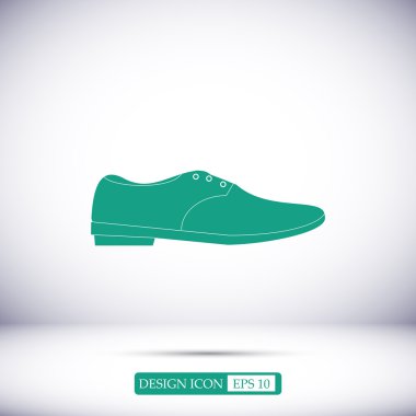 Ayakkabı vektör simgesi