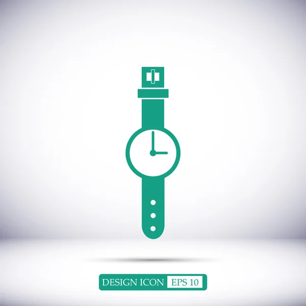 Icono del vector reloj — Archivo Imágenes Vectoriales