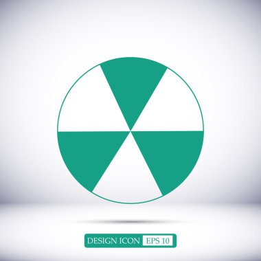 Radyoaktif işareti simgesi