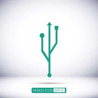 USB işareti simgesi