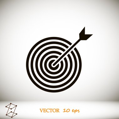 Hedef vektör simgesi