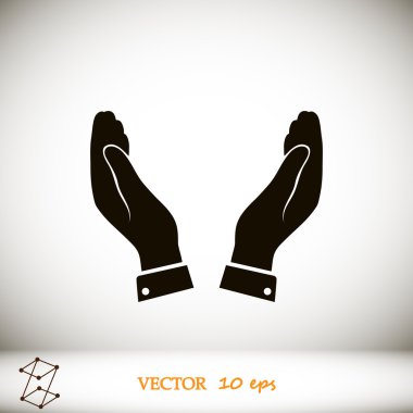 eller vektör simgesi