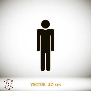 adam vektör simgesi