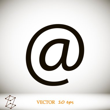 e-posta vektör simgesi