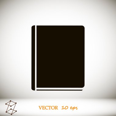 Kitap vektörü simgesi