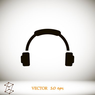 Kulaklık vektör simgesi