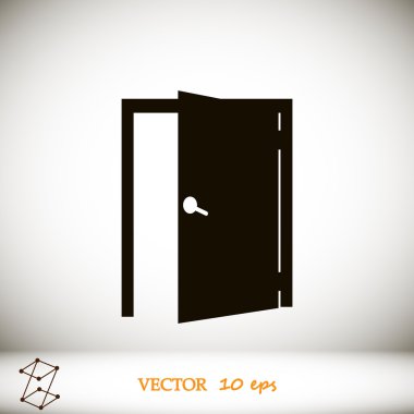 açık kapı simgesi