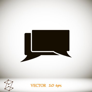 iletileri vektör simgesi