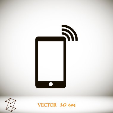 telefon vektör simgesi