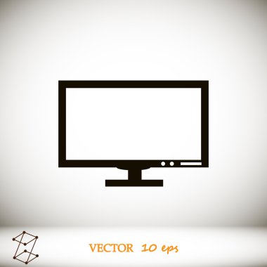 bilgisayar vektör simgesi