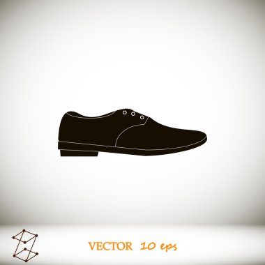 Ayakkabı vektör simgesi