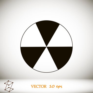 Radyoaktif işareti simgesi