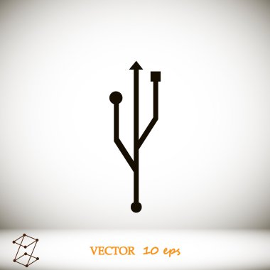 USB işareti simgesi