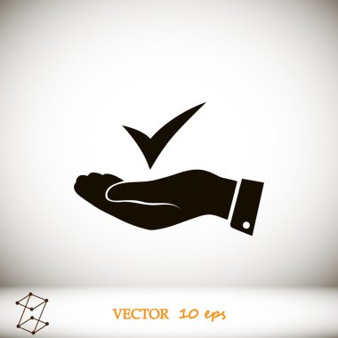 işareti simgesi onaylamak