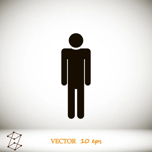 Ember vektor ikon — Stock Vector