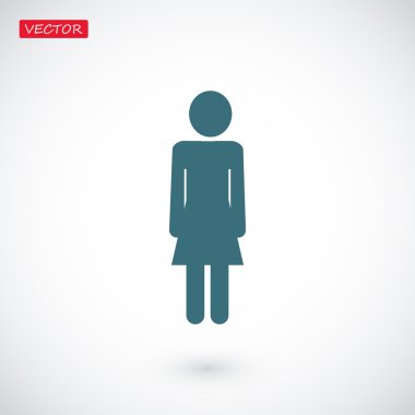 düz kadınlar simgesi